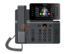 Téléphone IP Haut d'entreprise écran Couleur de 4,3 pouces,  20 Lignes SIP, Bluetooth et WiFi Intégré 10 touches DSS programmables